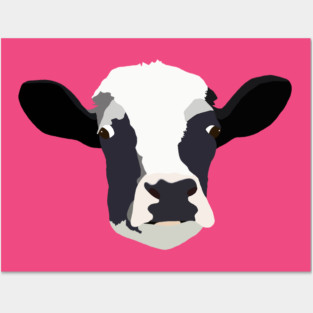 Cow Posters and Art