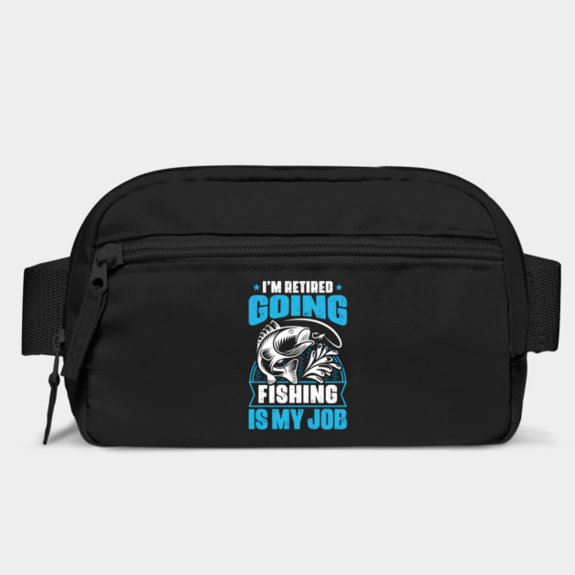 I'm Retired Going Fishing Is My Job Funny Retirement Fishing gifts for men by Tshirtiz