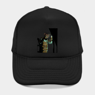 Welder Funny Mongkey Happy Hat
