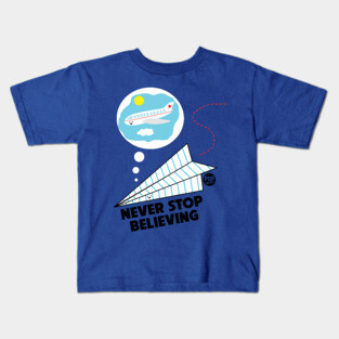 PAPER AIRPLANE Kids T-Shirt
