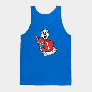 Icee Drink Bear Mascot Tank Top