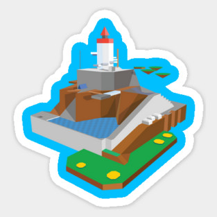 Whomp Fortress Sticker