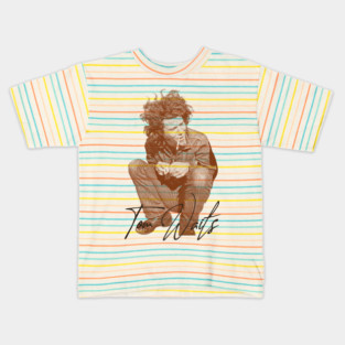 Young Tom Waits Kids T-Shirt