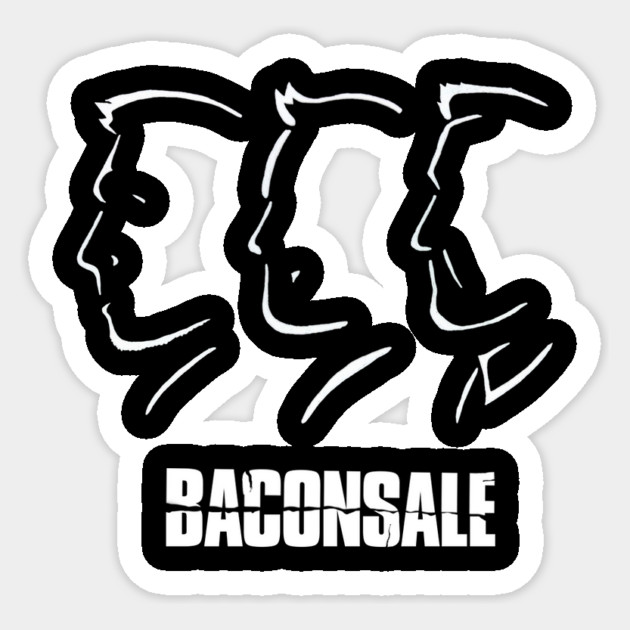 Hitchcock Profile Sticker by baconsale