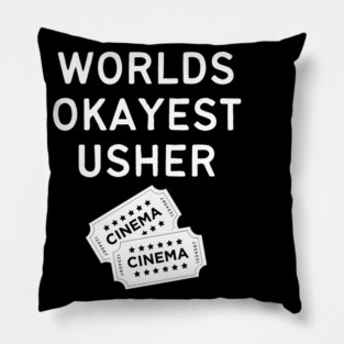 World okayest usher Pillow
