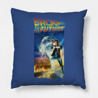 Back to the Future (1985) Retro Style Pillow