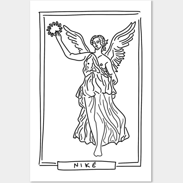 Niké Greek Goddess Print