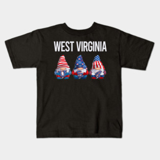 Happy USA West Virginia Kids T-Shirt