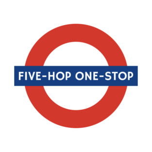 Five-Hop One-Stop Wayfarer Galactic Common T-Shirt