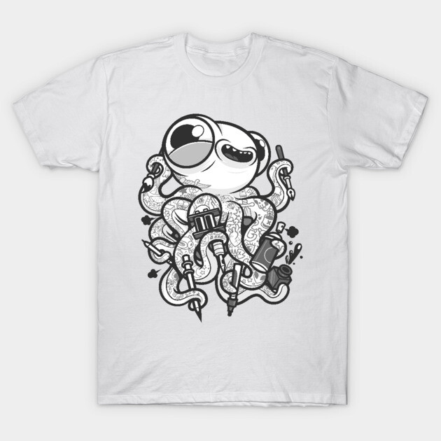 Inktopus T-Shirt by Kensuke