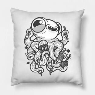 Inktopus Pillow