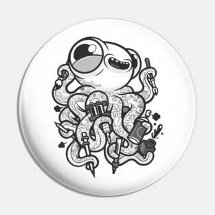 Inktopus Pin