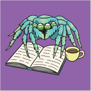 Cute Jumping Spider Posters and Art