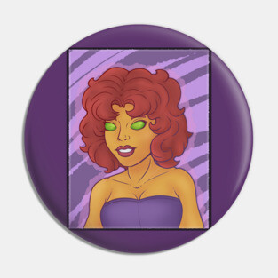Starfire Short hair Pin