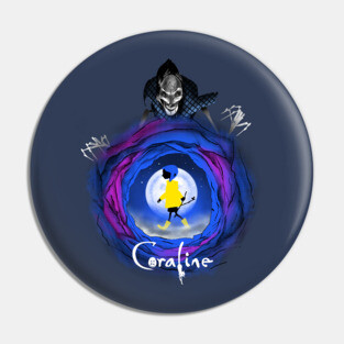 Coraline and The Other Mother (The Beldam) Pin