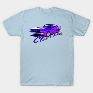 Purple Classic Car T-Shirt