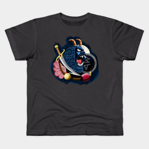 DEMON Kids T-Shirt by droidmonkey
