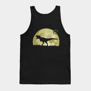 Tyrannosaurus Moon Tank Top