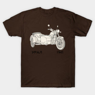 Ural sidecar motorcycle T-Shirt
