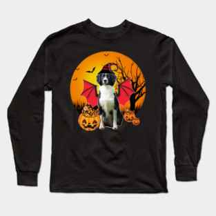 Happy Halloween Sprollie Dogs Halloween Gift Long Sleeve T-Shirt
