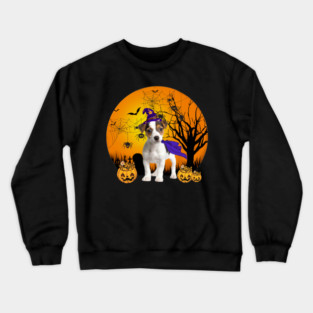 Happy Halloween Jack Russell Dogs Halloween Gift Crewneck Sweatshirt