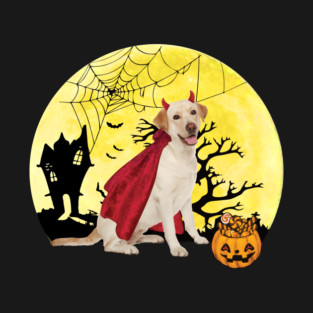 Happy Halloween Labrador Dogs Halloween Gift T-Shirt