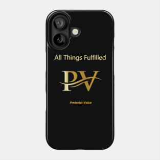Preterist Voice Phone Case