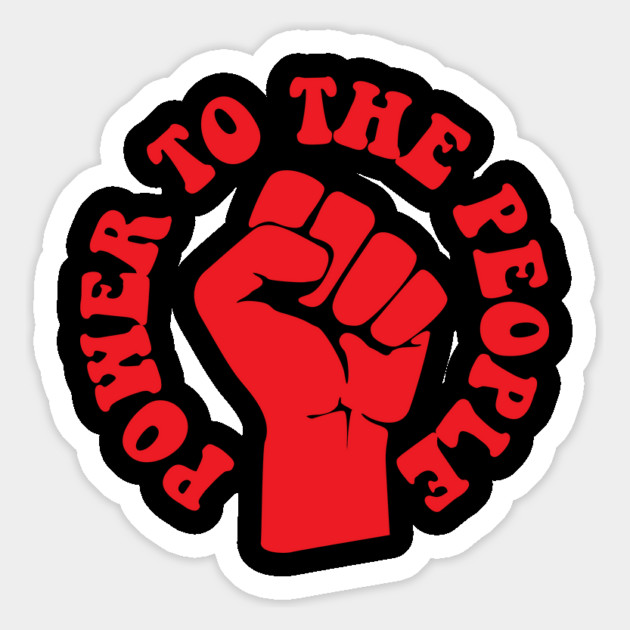 Power To the People, Civil Rights, Protest Magnet by UrbanLifeApparel