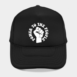 Power To the People, Black Lives, Protest Hat