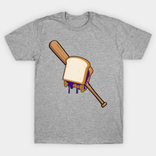 Peanut Butter Jelly With a Baseball Bat T-Shirt