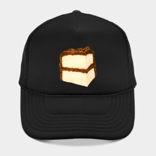 Chocolate Cake Slice Hat
