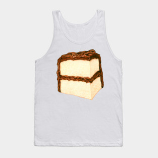 Chocolate Cake Slice Tank Top