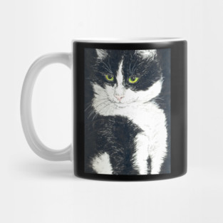 Tuxedo cat Mug