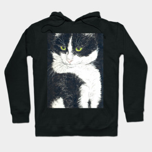 Tuxedo cat Hoodie