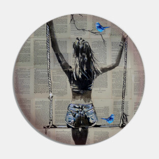 Freedom and hope Pin