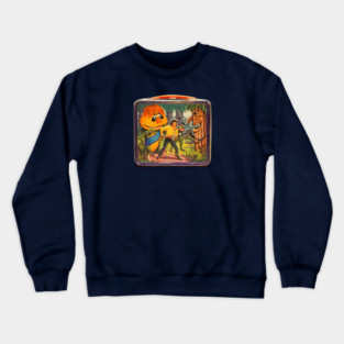 H R Pufnstuf Lunch Box - Authentic, Distressed Crewneck Sweatshirt