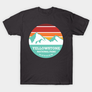 Yellowstone National Park Retro T-Shirt