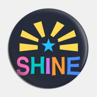 Let Your Light Shine Pin