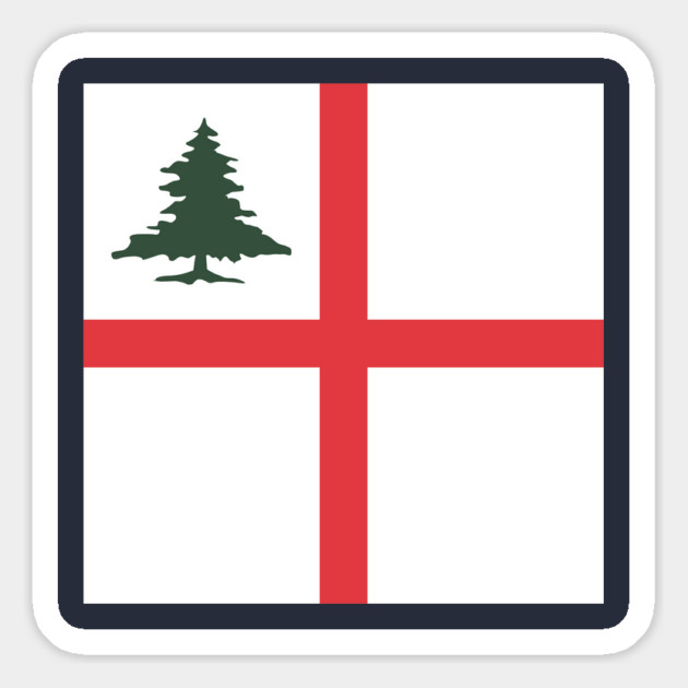 battle of bunker hill Flag Magnet by stayfrostybro