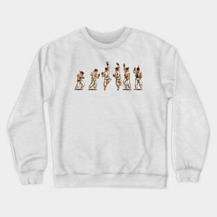 Street Fighter 2 Ryu Shoryuken Crewneck Sweatshirt