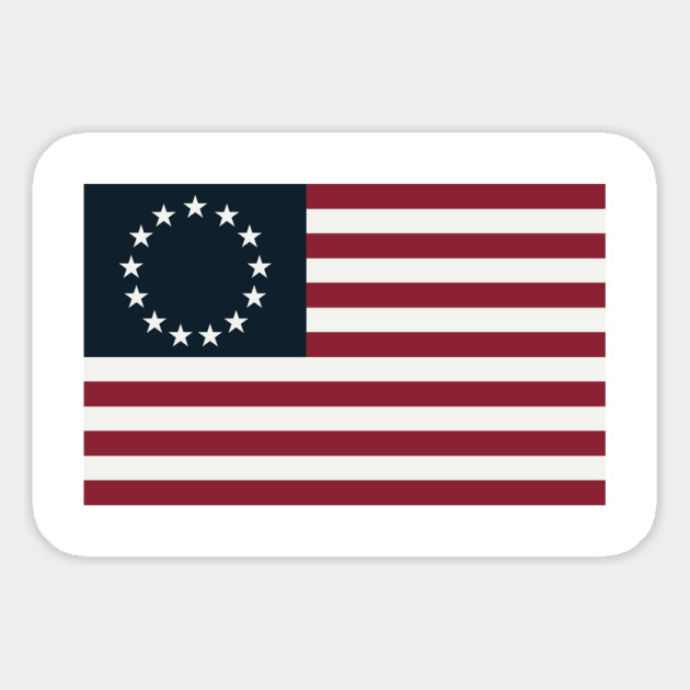 Betsy Ross Flag Magnet by stayfrostybro