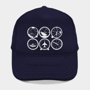 Pilot's Basic Six, One Color Edition Hat