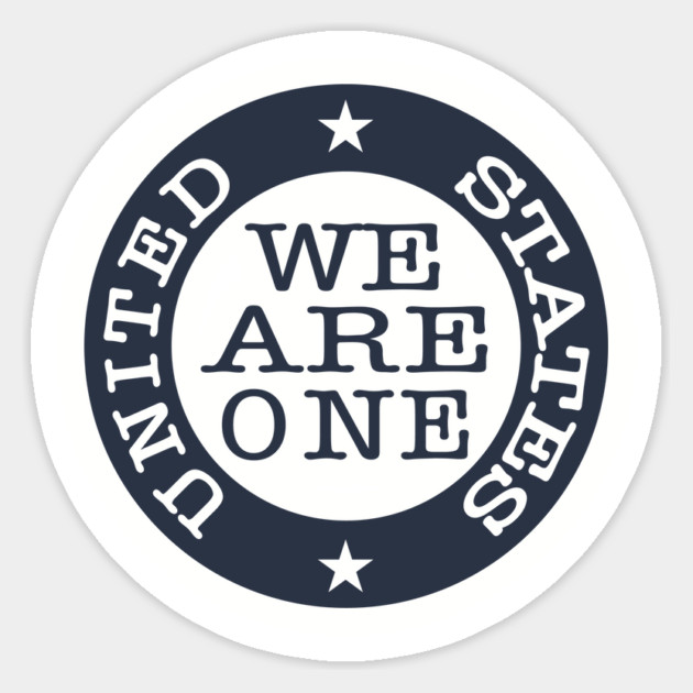 We are One Sticker by stayfrostybro