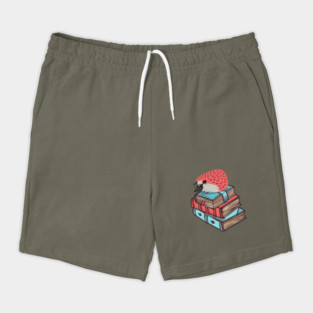 'Book Nerd Hedgehog' Lovely Book Worm Gift Shorts