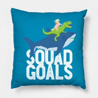 Extreme Squad Goals Pillow