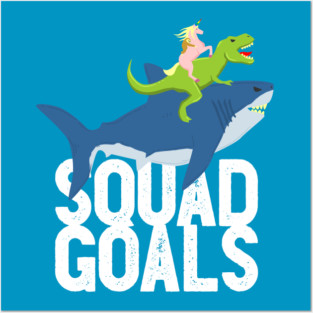 Extreme Squad Goals Posters and Art