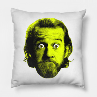 George Carlin /// Punksthetic Fan Artwork Pillow