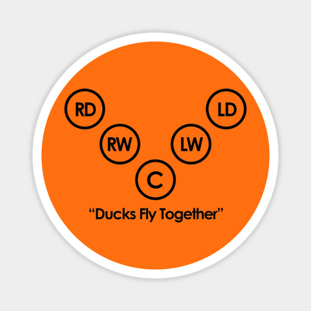 Ducks Fly Together Magnet by stayfrostybro