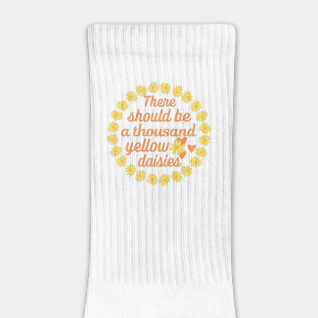 There should be a thousand yellow daisies. Team Max by Stars Hollow Mercantile
