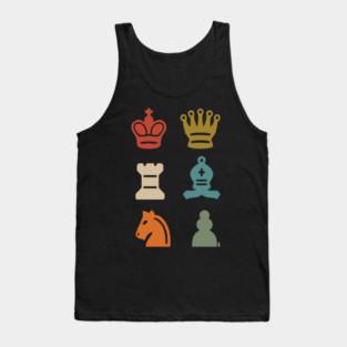 Chess Pieces Tank Top